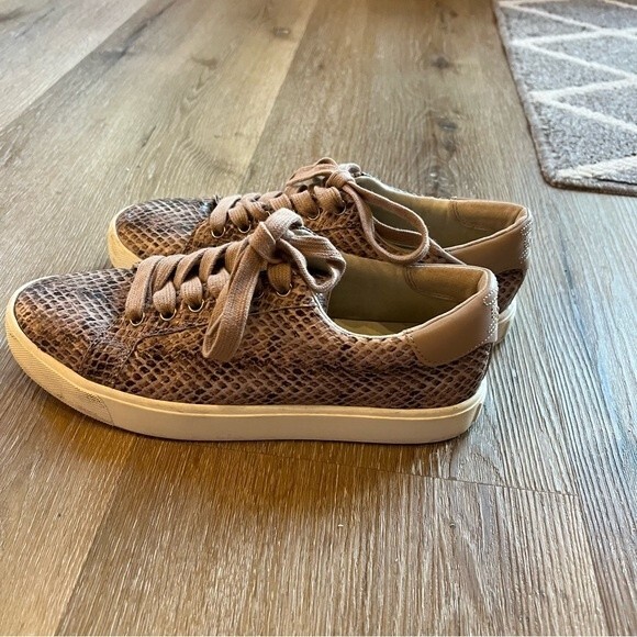 Sam Edelman Ethyl Women’s Reptile Print Sneakers Size 8 - Picture 4 of 7